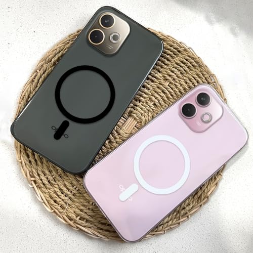 Image of COLORflow Back Cover Compatible with Oppo A5 Pro 5G / A5 Pro 4G | White Crystal Clear | MAG-Safe | Slim Soft Touch Case with Anti-Slip Grip & Camera Protection