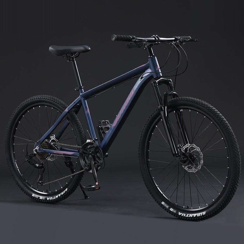 TiLLOwSuitable For Both Men And Women 27.5" Adult Mountain Bike 24-speed Hardtail Mountain Bike Multi-purpose Mountain Bike Ultra-light Shock-absorbing Bike