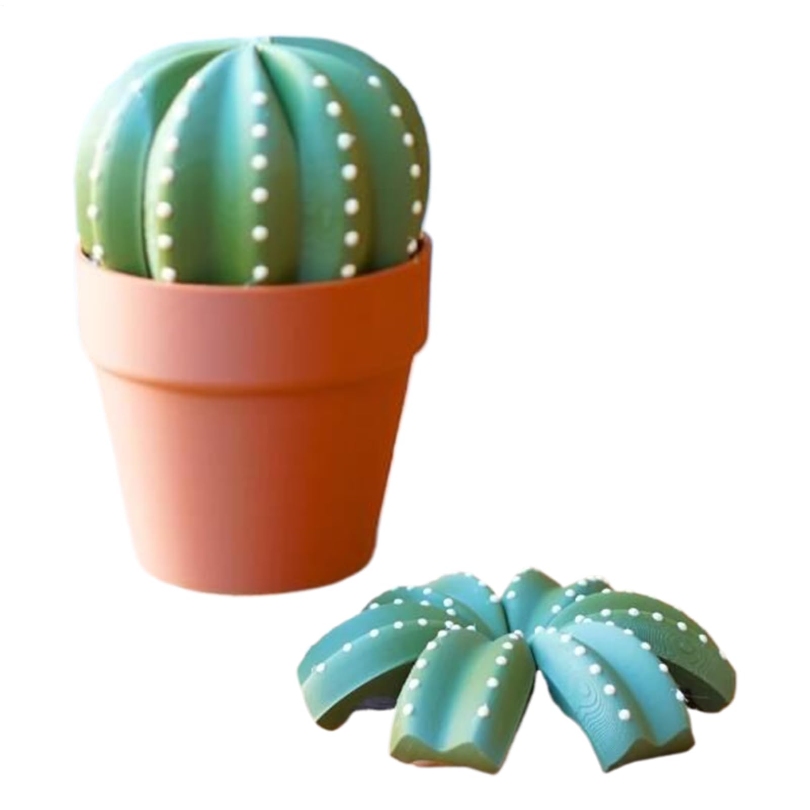Dessous de verre cactus avec support pot de fleurs, idée cadeau originale pour crémaillère