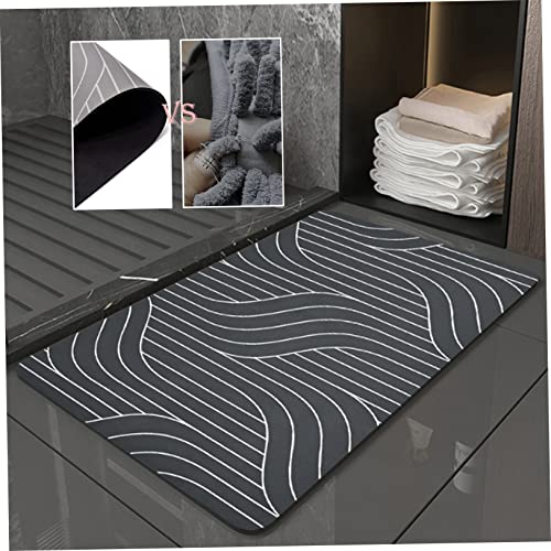 Tapis de bain diatomite sèche rapide NAT-SORME pour sol de douche - 3