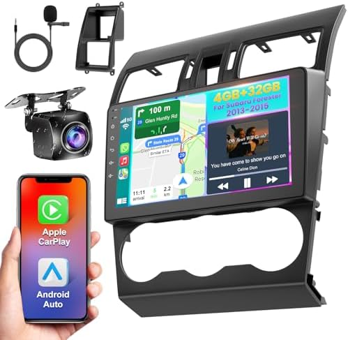 Amazon: 【4+32G】 Car Radio for Subaru Forester WRX Impreza 2013-2015
