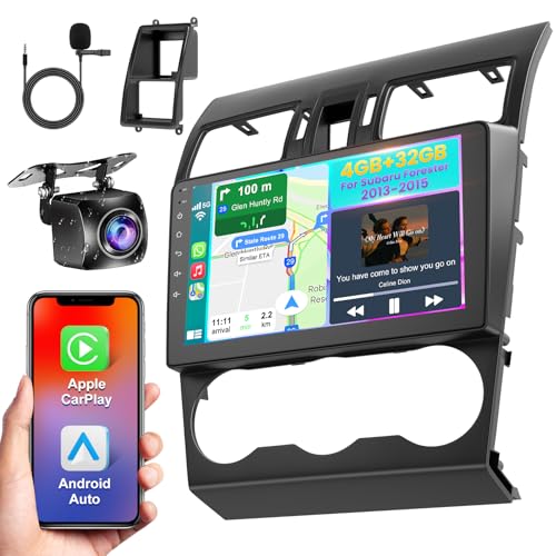 【4+32G】 Car Radio for Subaru Forester WRX Impreza...