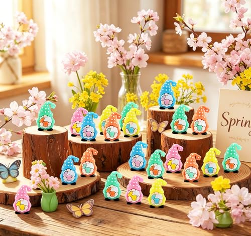 Set de 35 Figuras Mini Gnomos de Resina Decorativas miniatura 4
