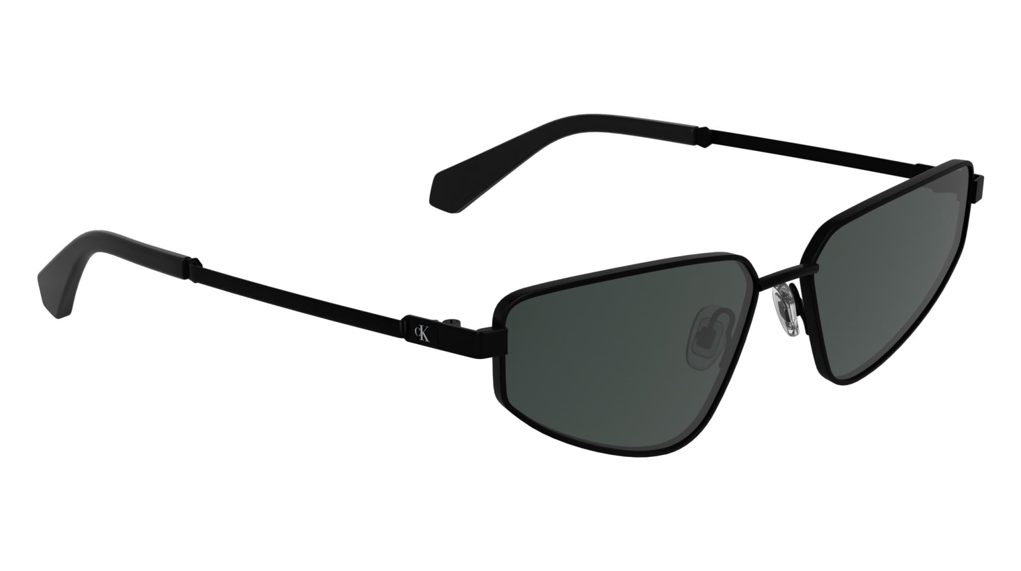 CALVIN KLEIN JEANS Brille Größe 57 mm Matte Schwarz Eye Size: 57 Bridge: 15