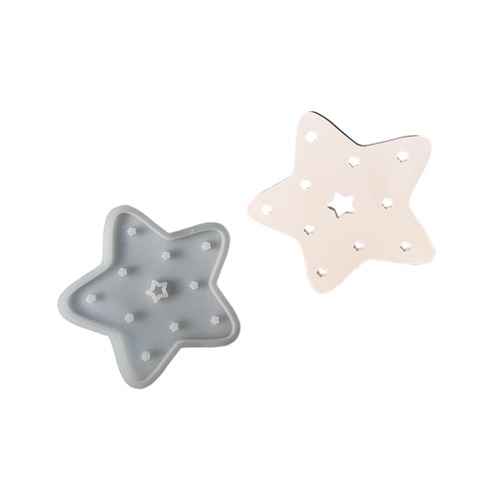 Hsioluted Star Shaped Frame for Craft Projects Decorative Glows Making with Safe Substance Silicone