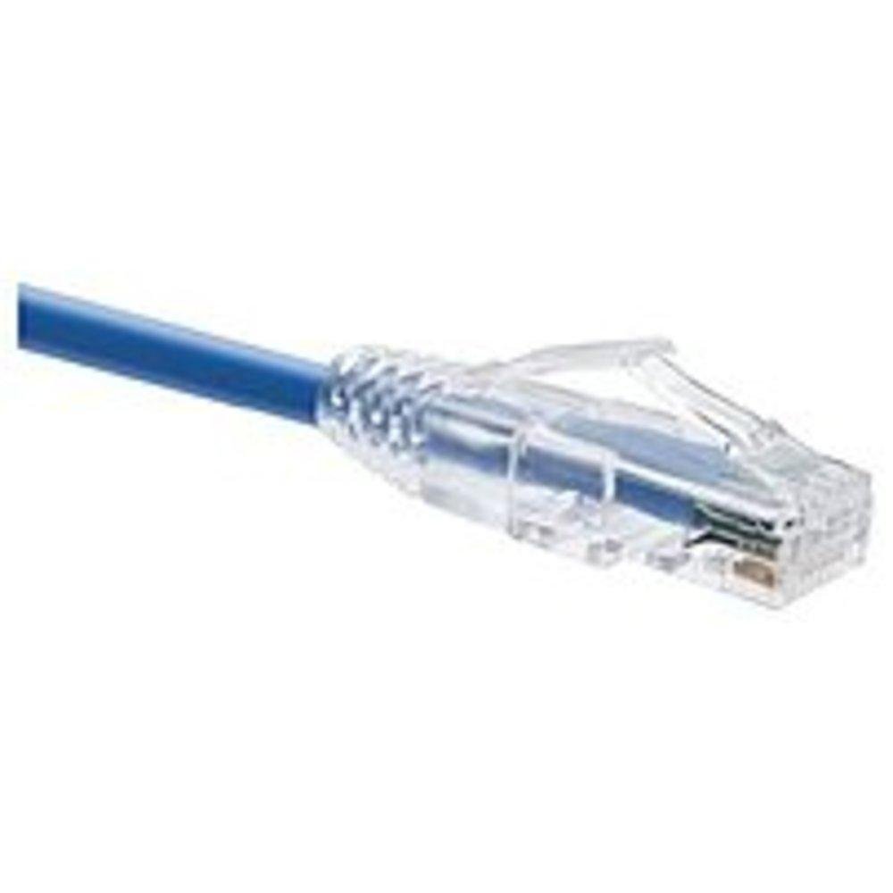 Oncore Clearfit CAT6 Patch Cable, Blue, Snagless, 3FT