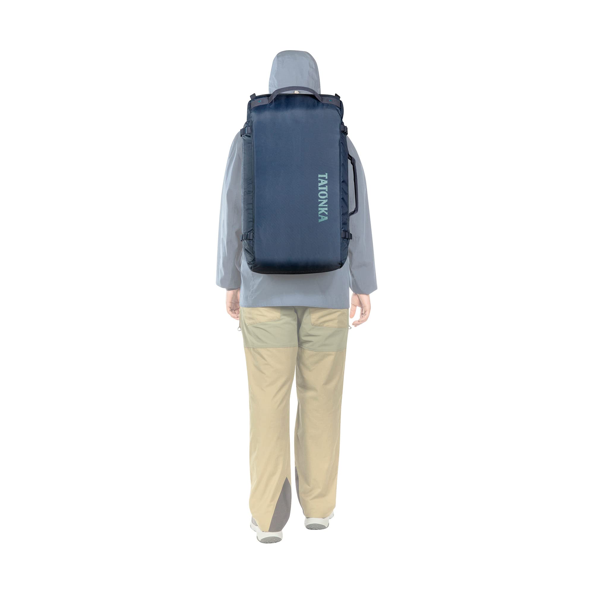 Tatonka Duffle Bag 45L - Faltbare Reisetasche mit Rucksackfunktion, abschließbar, klein verstaubar und mit 45 Liter Volumen