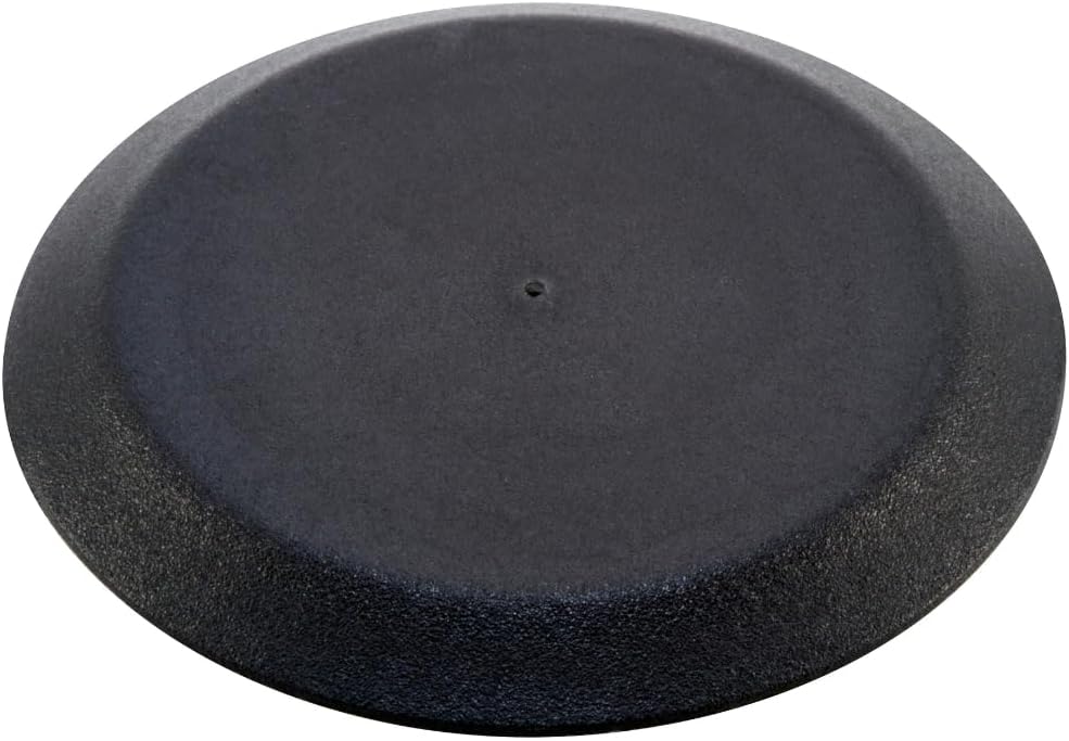1 3/4" 1.75 inch Flush Mount Black Plastic Body and Sheet Metal Hole Plug Qty 1