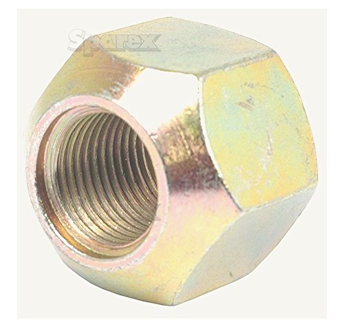 Sparex, S.2742 Wheel Nut 881162m1 M2293 For Ford 2000, 231, 2310, 233, 234, 2600, 2610, 3000, 333, 334, 335, 3600, 3610, 531