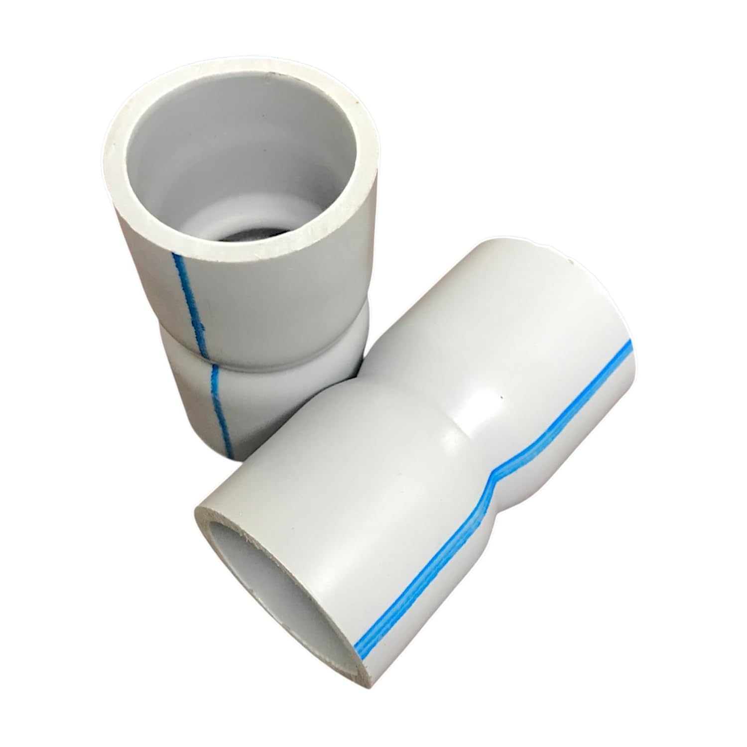 PVC Pipe Coupling, 2 Inch, Black, Heavy Duty Water Line Connector for Plumbing and Irrigation, Pack of 2-picture-17