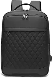 ZAFIN- Mochila Notebook Dell Acer HP Lenovo Macbook Asus Masculina Com Entrada USB Impermeável Resistente e Reforçada 28L