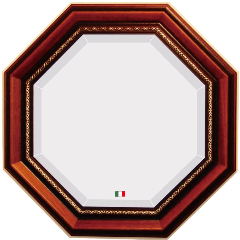 Amazon.co.jp: JHA イタリア製 アンティーク風水ミラー(ゴールド