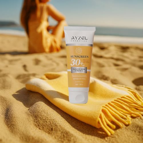 Image of Sunscreen SPF 30 ? Broad Spectrum UVA /UVB Protection | Lightweight, Non-Greasy & Water-Resistant | Daily Sun Protection for All Skin Types 50gm