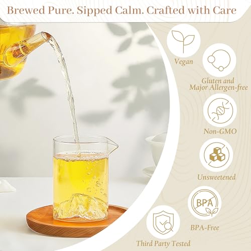 Image of Johou Chamomile Herbal Tea Pods, Specially Ground Pure herb, Full-Flavor, Compatible with All K-Cup Brewers & Keurig 2.0, 24 pods, Caffeine Free Sleep time Tea, Made in Taiwan