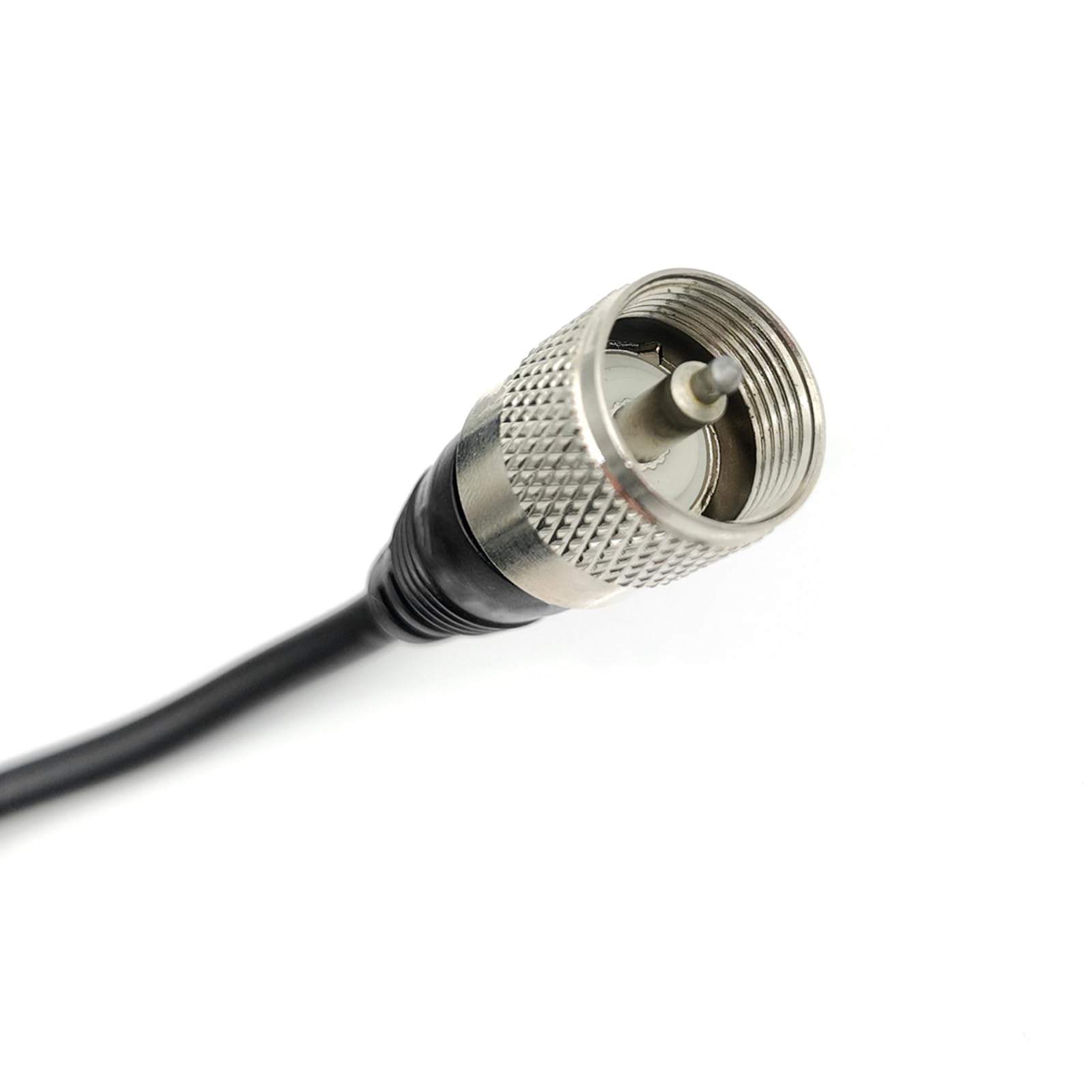 Antena radiowa CB z podstawą magnetyczną 27 MHz z PL-259 BNC męska, do samochodu, ciężarówki, pojazdu