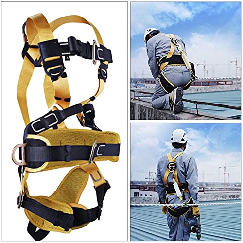 Kit de arnês de segurança, cinto de segurança contra quedas, kit de arnês de segurança para escalada