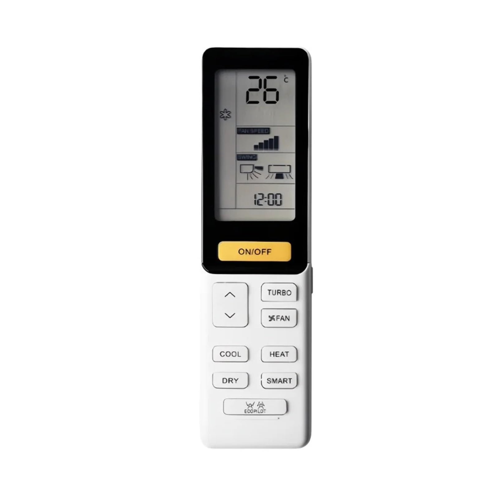 Reemplazo De Control Remoto De Aire Acondicionado, Compatible con Haier, 0010402886AR, Rango De Señal Extendido De Ajuste Universal For Uso Doméstico(1pcs.AR)