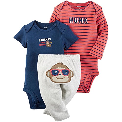 Image of Carter's baby-boys Little Character Sets 126g592