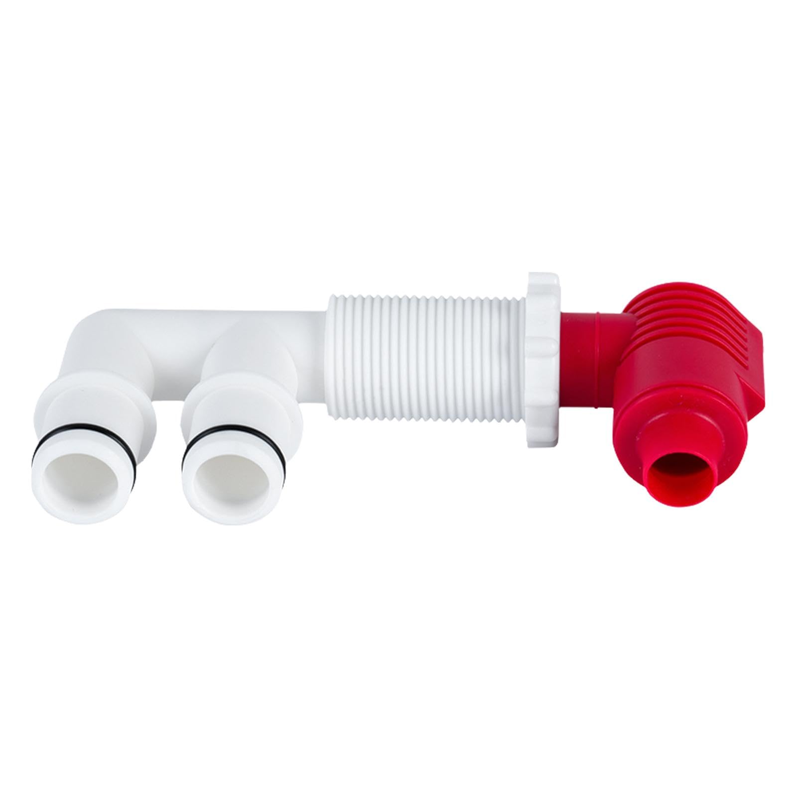 Amagogo Aérateur de vidange combiné pour Vivier de Bateau Circulation d'eau Efficace Installation Facile Accessoire de Navigation Haute Performance
