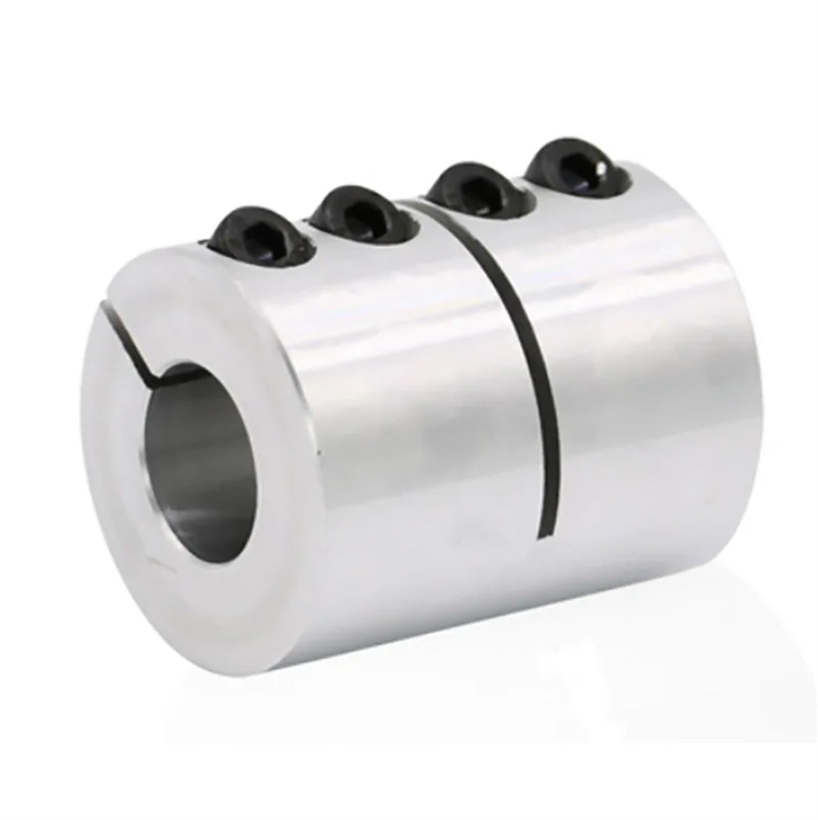 1PC D32L45 Starre Kupplung Hochpräzise Wellenkupplung mit 4 Schrauben for Schritt-Servomotor 3D-Drucker T8 Leitspindel(12X15)
