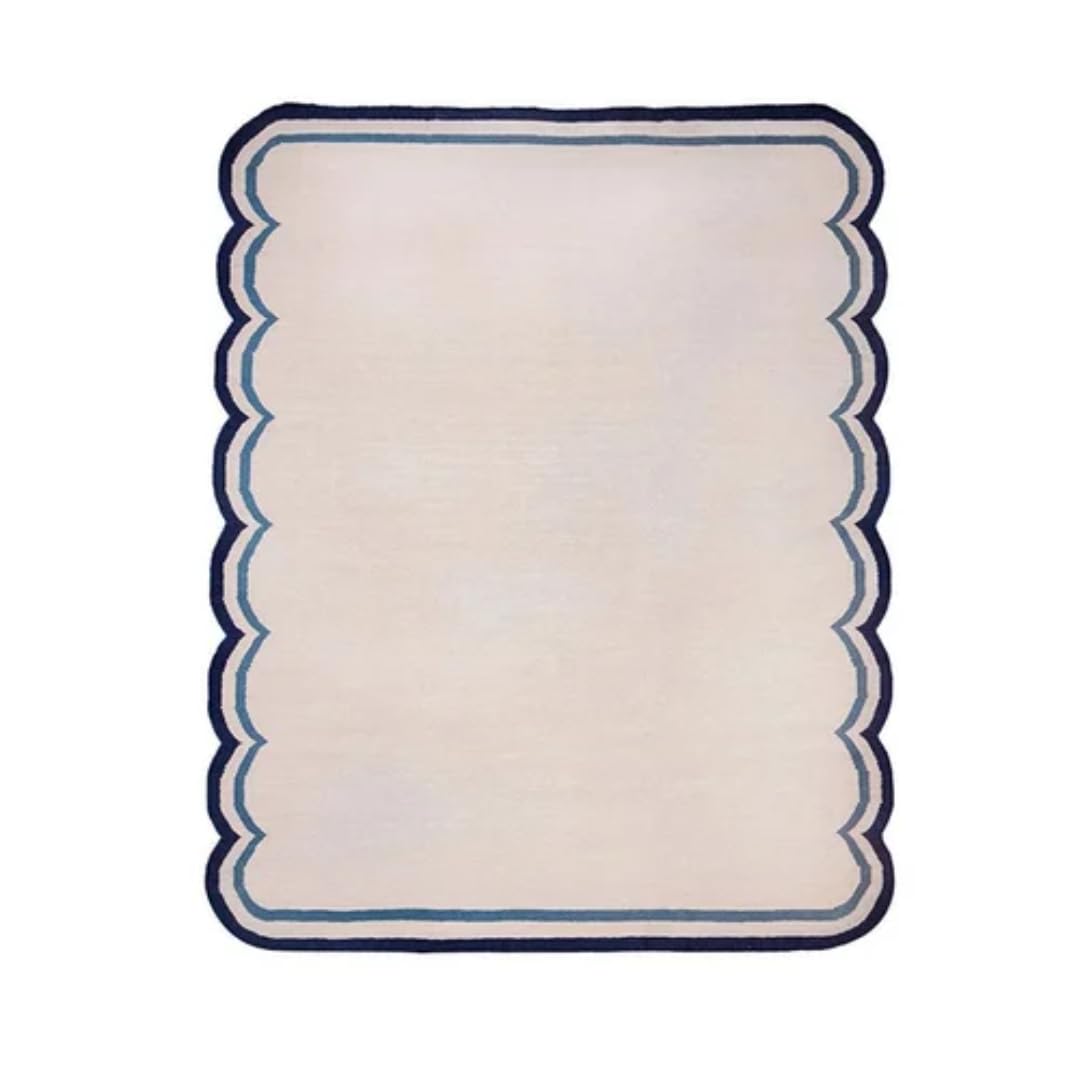 Tapis de vestiaire irrégulier et chic, peluche grand espace créatif