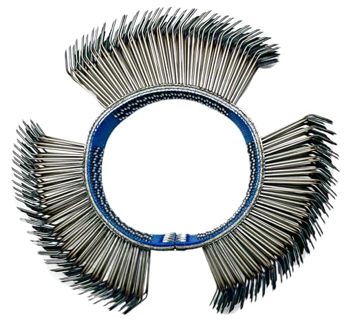 Image of Abrasive Wire Wheel for Surface Blaster, Bristle Blasting Belt | 1 PCS, 0.7mm Carbon Spring Steel Quenched, 23mm Coarse Wire Wheel, Metal Blaster Wheels, Fast Rust, Paint, Corrosion Removal