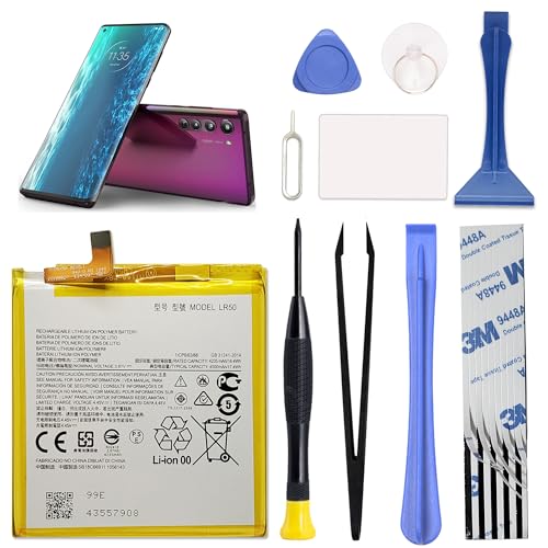 Image of GREEN FUSION New LR50 Cellphone Replacement Battery Compatible with Moto Edge 2020 XT2063-2 XT2063-3, with Repair Toolkit