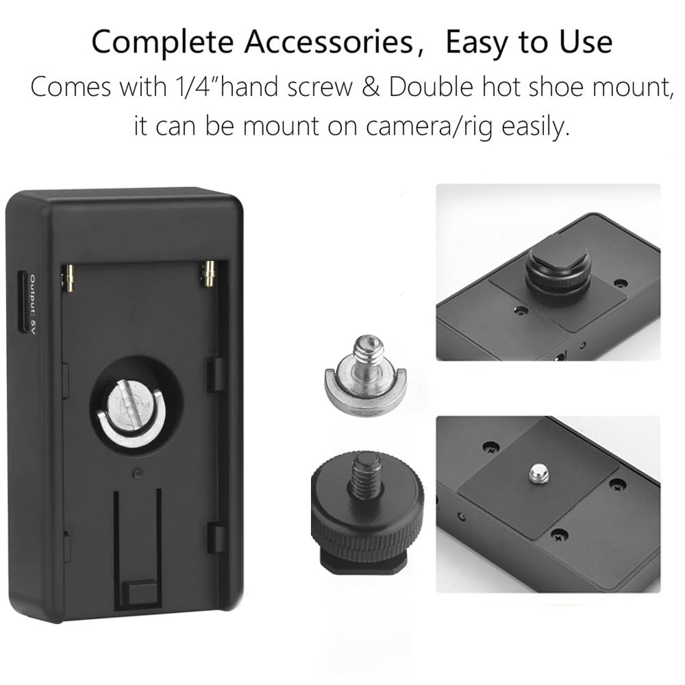 NP-F adapter do akumulatora DMW-BLK22 Dummy DMW-DCC17 złącze DC do Panasonic LUMIX S5 DC-S5 DC-S5K DC-S5GK GH6