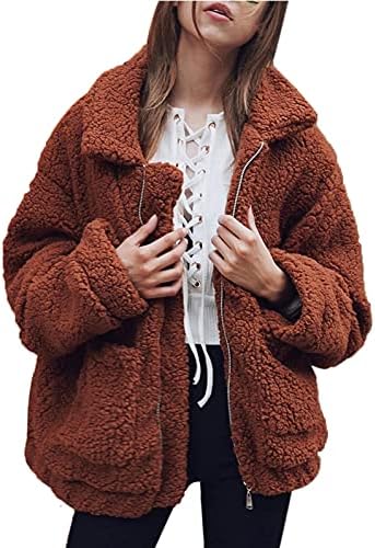 ecowish fuzzy jacket