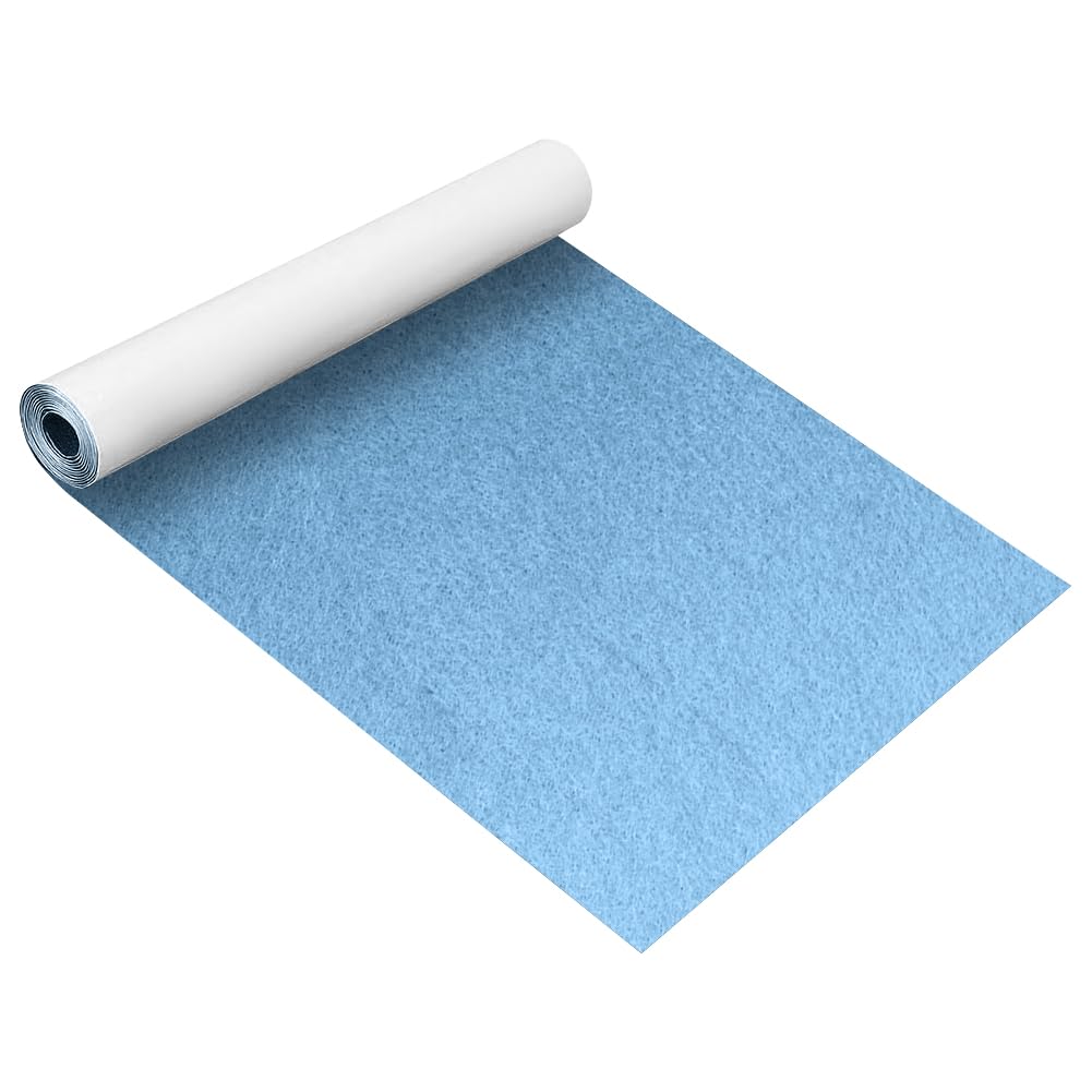 Feuille De Feutrine Adhésive BENECREAT 40x200cm – Noir, Polyvalent Pour Bricolage Et Déco