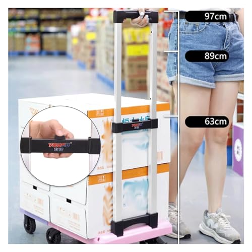 Carretilla plegable tipo plataforma resistente 330 lbs miniatura 3