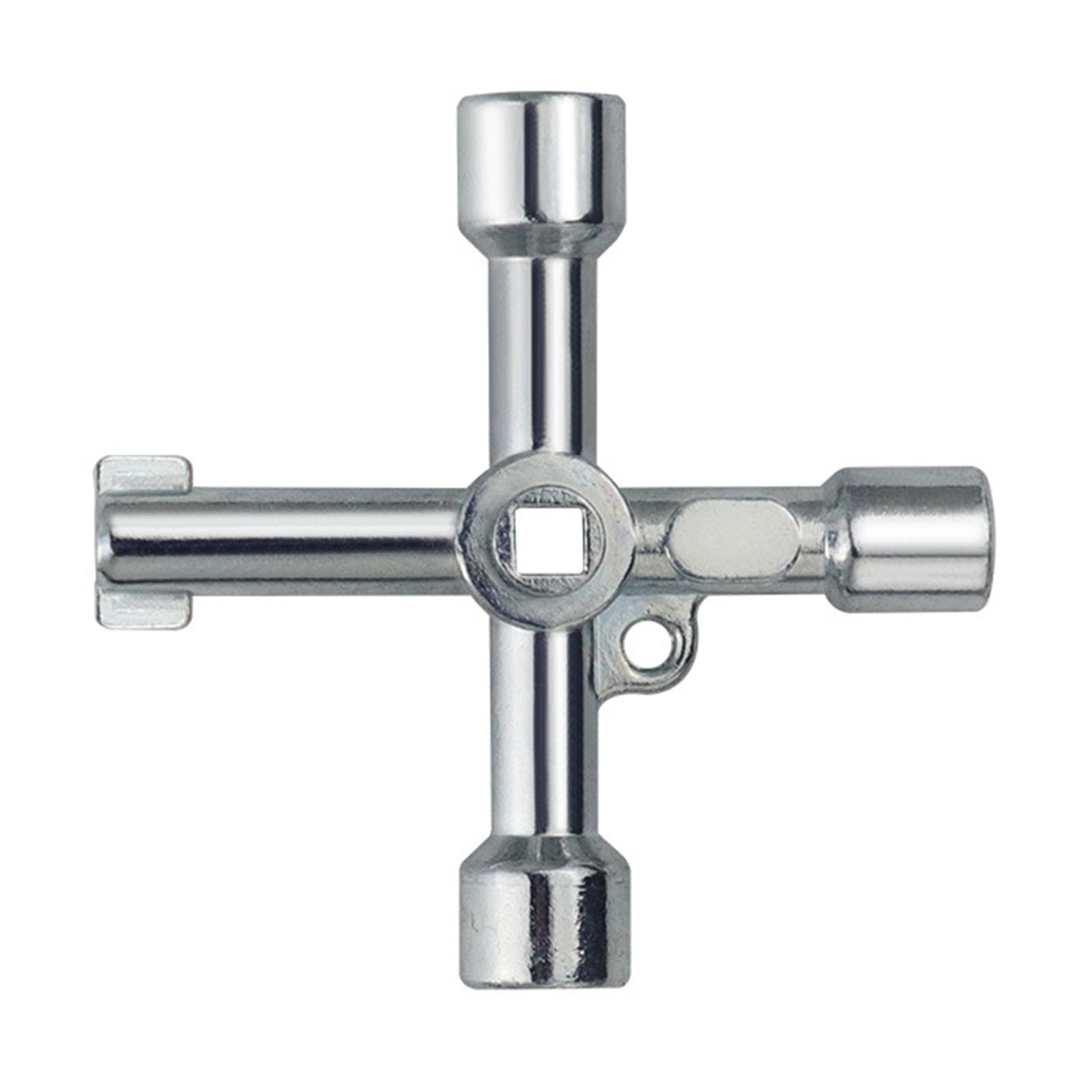 Bbajszx Crossing Multiple Wrench For 5.3Mm 6Mm 8Mm Square 9Mm Triangular Holes Construction Portable Portable Water Meter Crossing Spanner