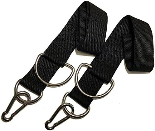 Updated Tree Swing Hanging Kit Holds 2000lbs, Easy & Fast Swing Hanger Installation to Tree- 2 Strap & Snap Carabiner Hook, Perfect for Swings, Hammocks & Anything Else - 100% Weather/Waterproof