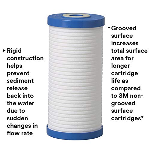 3M Aqua-Pure Whole House Replacement Water Filter Ap810, For Aqua-Pure Ap801, Ap801-C, Ap801T And Ap801B Water Filtration Systems,White #TOP3