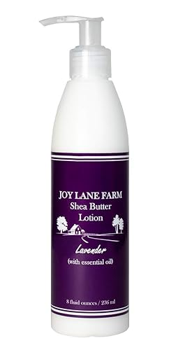 Joy Lane Farm Loción de manteca de karité Hidratante de mantequilla corporal para piel seca Lociones naturales hidratantes de cara y pies