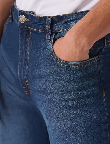 JMOJO Men Relaxed Fit Jeans - Casual Denim Pant for Outings - Stretch Men Jeans4