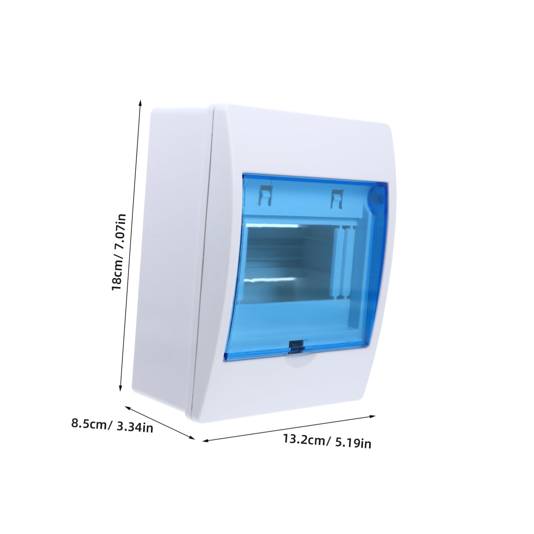 Lurrose 5 Pièces Boîte de protection des fuites extérieur résistant aux intempéries enceinte Couverture Imperméabiliser preuve boîtes de distribution d'énergie boîtier en plastique