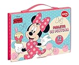 Maleta para Pintura Licenciada Minnie Completa Plastica - 01 Unidade Molin, Multicor