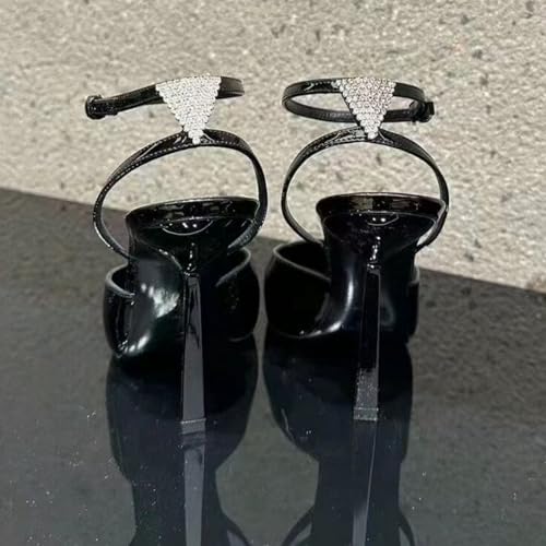 MRKEWUNEY Fashion Slingback Pumps Shoes for Women Pointed Toe Stiletto Heels Slip On Backless Dress High Heels3