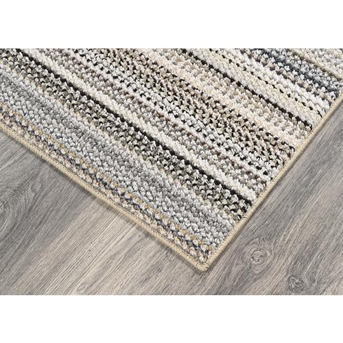 Tapete Garland Rug Carnival Rayas Tierra Reciclado 3' x 12' miniatura 3