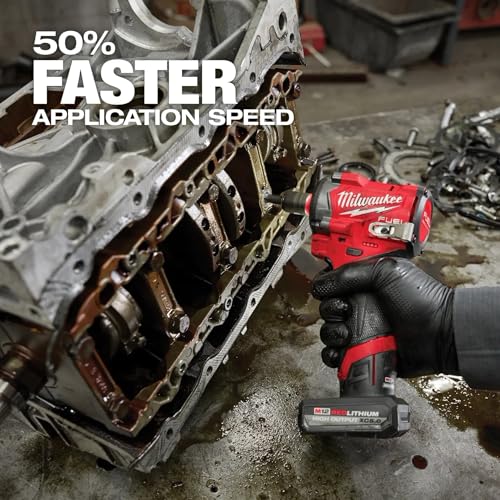 Image of Milwaukee Electric - M12 FUELTRADE Stubby 3 /8 Impact Wrench
