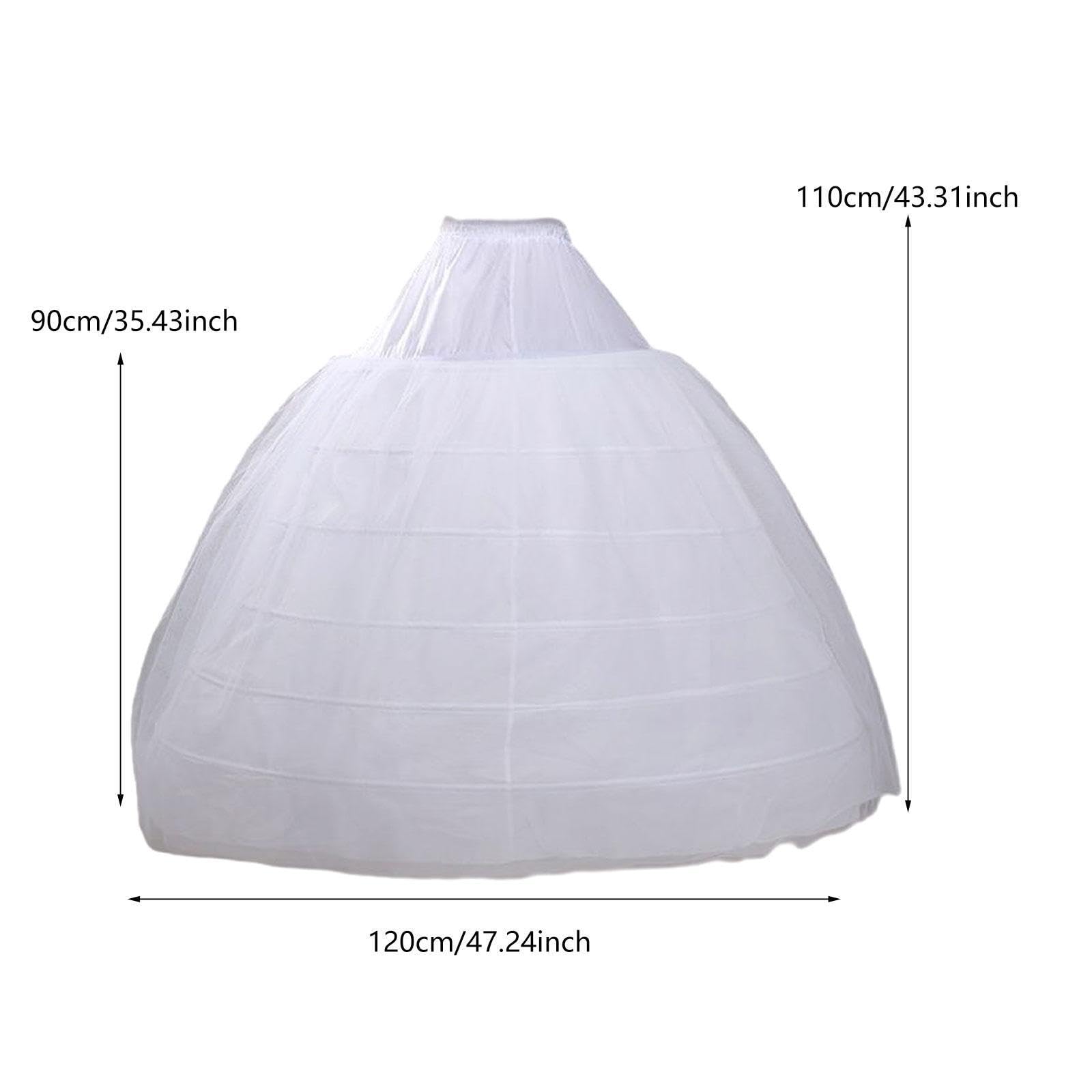 Eleganter Reifrock für Damen, perfekter Unterrock für Brautkleider, der die nötige Unterstützung bietet, Vintage Kostüm, Tutu, Tüllunterrock