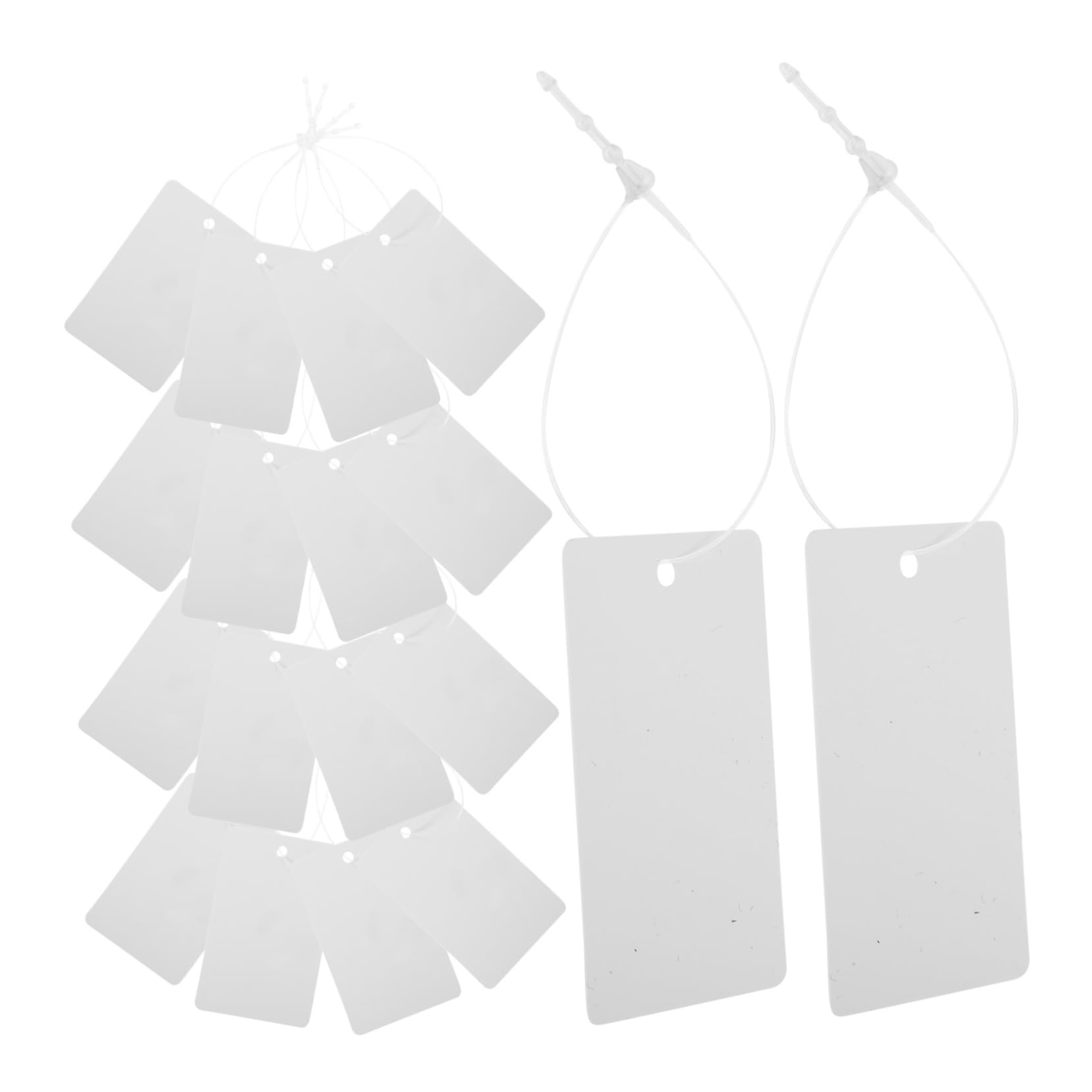 GLEAVI 800piezas Etiquetas De Plástico Para Ropa Etiquetas De Precio Resistentes y Personalizables Para Etiquetado De Mercancías y Comercio Diseño Elegante y Funcional