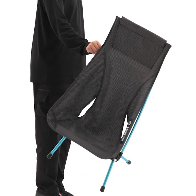 Helinox Chair Zero Highback Silla Alta Ultraligera para Camping, Plegable, Color Negro miniatura 7