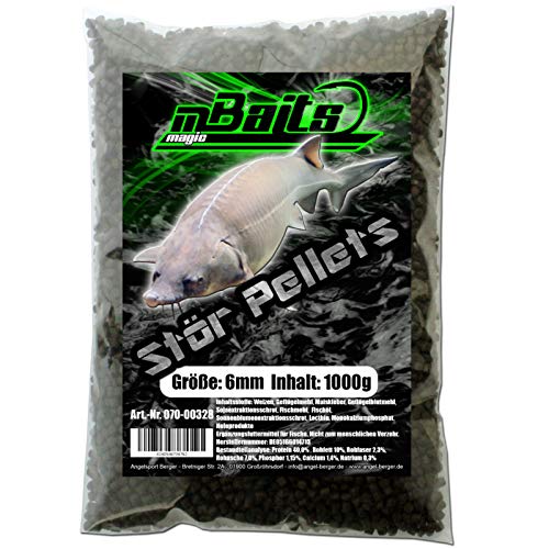  Angel-Berger Magic Baits Stör Pellets - Köstliches Lockfutter für Störe im Teich (1 kg)
| Angel-Berger Magic Baits Stör