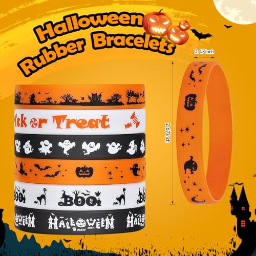 Halloween Rubber Bracelets 30 PCS DROPS TO - image 2