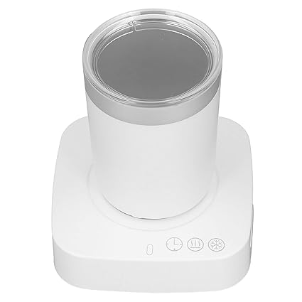 Ubersweet Warmer Cooler Cup, Uniformly Working Desktop Water Cooler Warmer 3 Functional Modes High Efficiency for Office (EU Plug)