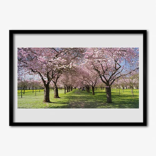 Cadre en MDF photo image nature haut de gamme 70x50 cm pour chambre