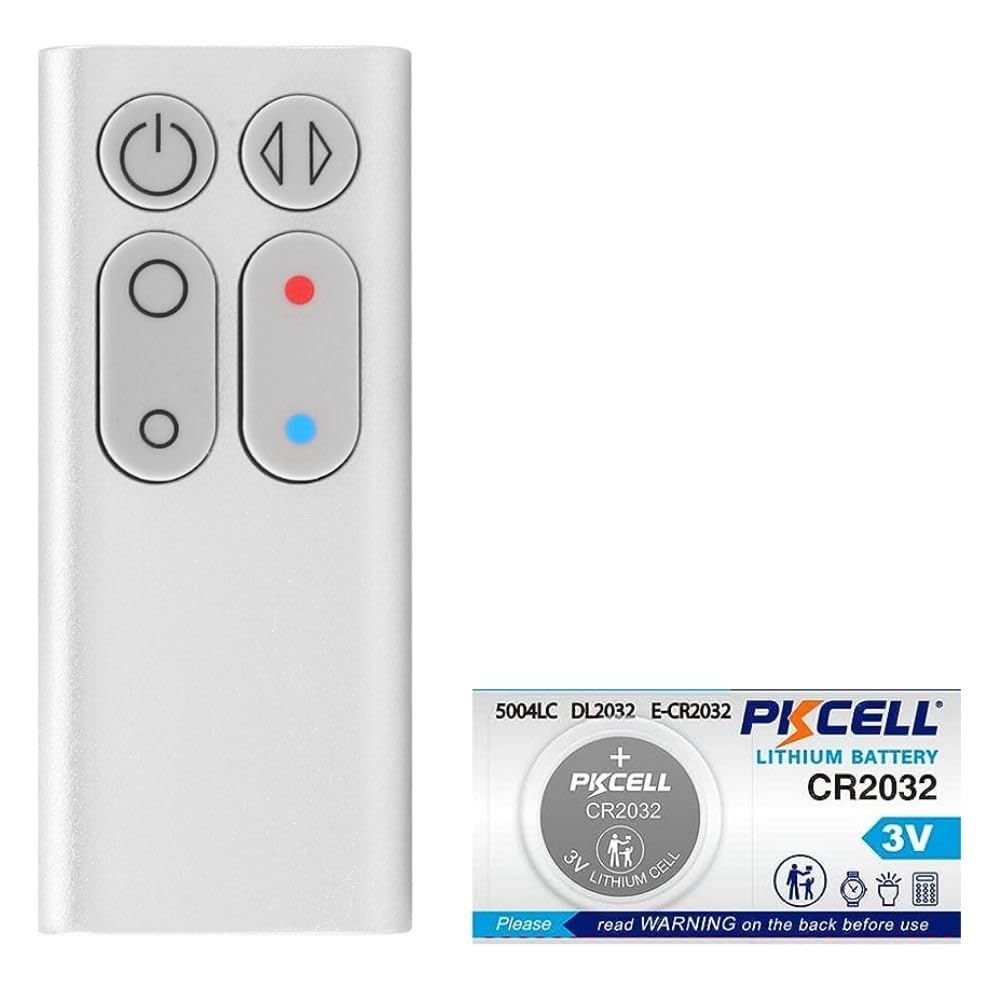 Amazon.co.jp: 【電池付属】ダイソン AM04 AM05 リモコン 銀 設定不要 