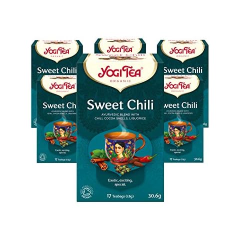 Yogi Tea Sweet Chili Herbal Tea Blend Cover
